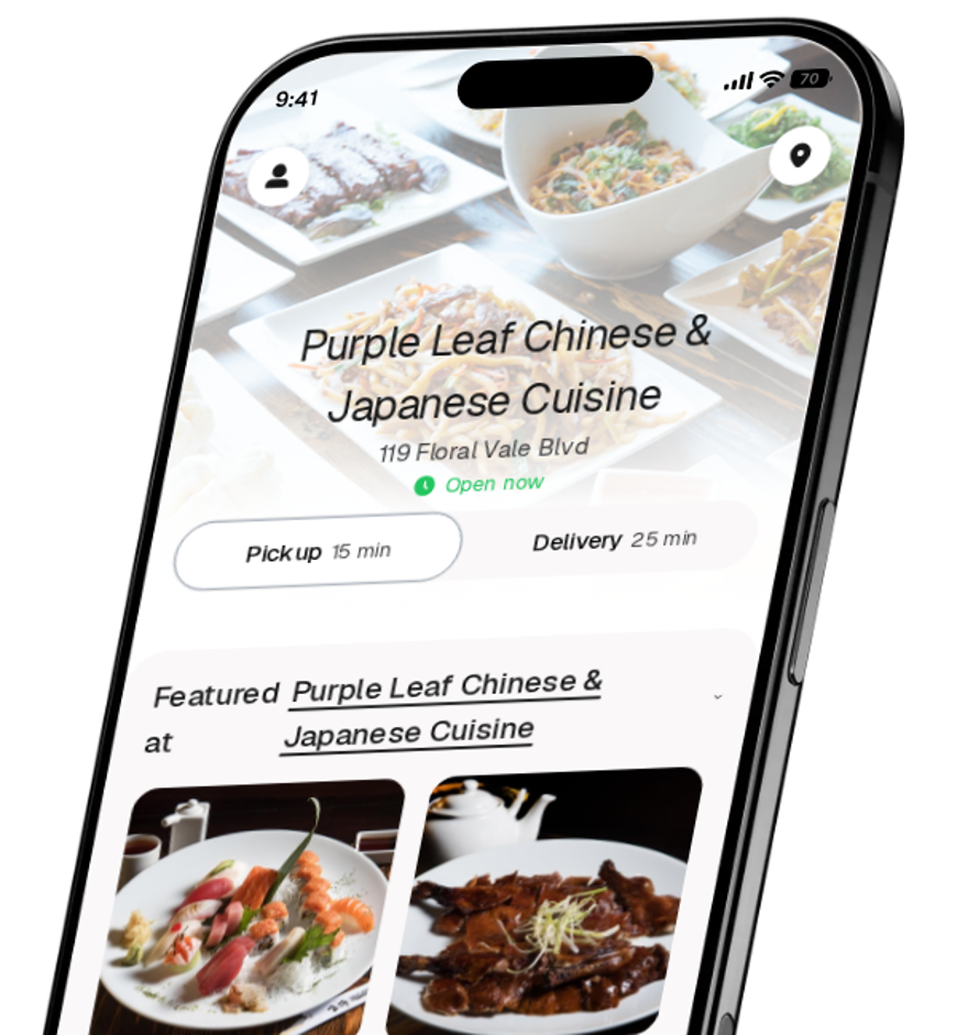 Purple Leaf Chinese & Japanese Cuisine app preview