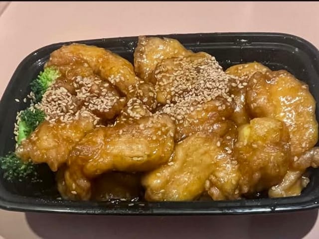 Sesame Chicken.
