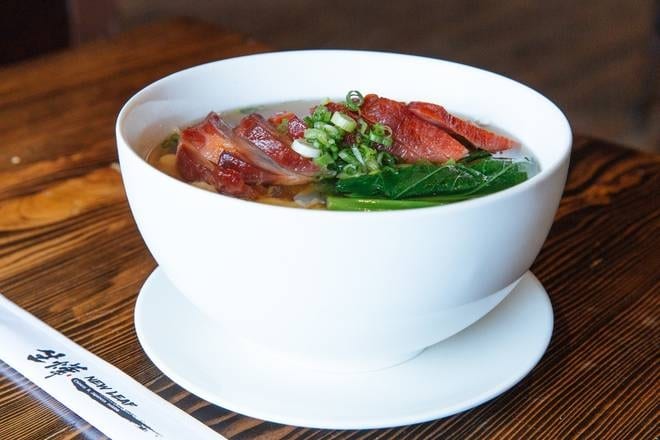 Roasted Duck & Roasted Pork Noodle.
