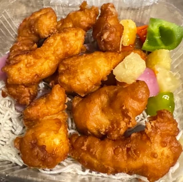 Sweet and Sour Chicken.