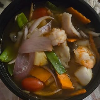 Tom Yum Seafood Thai Noodle