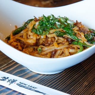 Dan Dan Noodle (w. pork in peanut sauce)